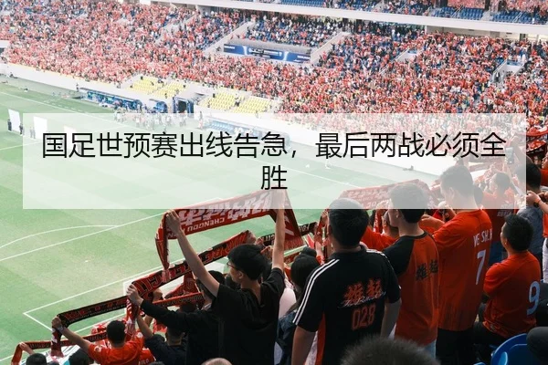 国足世预赛出线告急，最后两战必须全胜